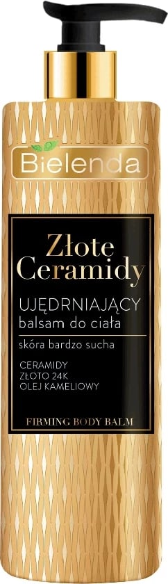 Balsam trupi për femra Bielenda Golden Ceramides Firming Body Balm, 400ml
