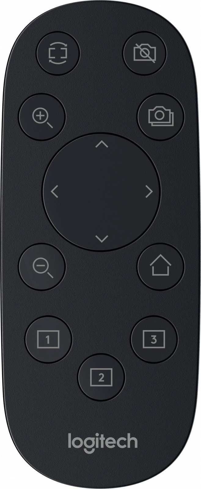Telekomandë Logitech PRO 2 për sisteme konferencash, e zezë
