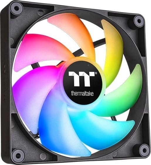 Ventilator për kasë Thermaltake CT120 ARGB 12cm, 2 copë, i zi