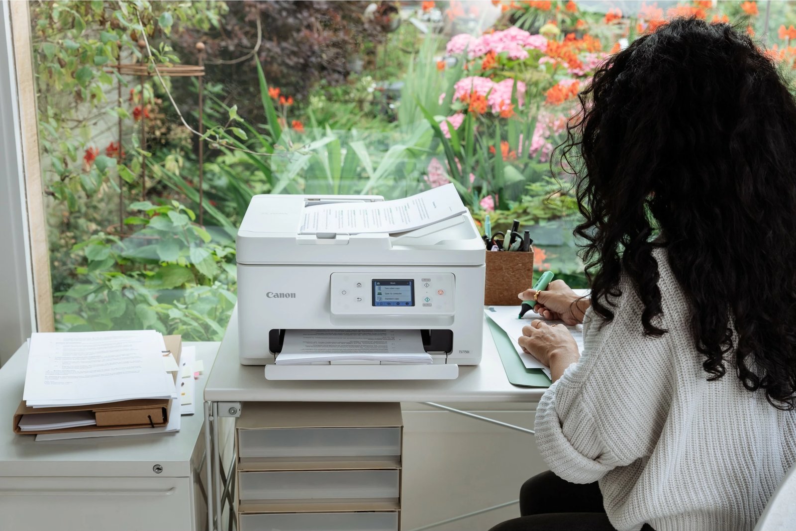 Printer Canon PIXMA TS7750i, Inkjet, 1200 x 1200 DPI, A4, Bardhë