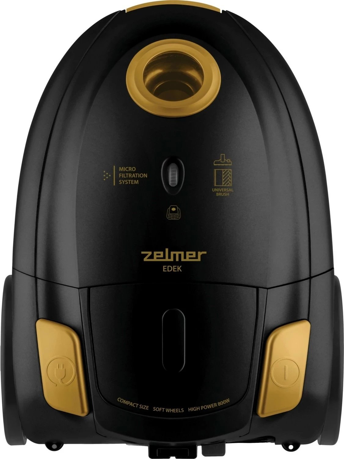 Fshesë me korrent Zelmer ZVC250 Edek, 800W, 2.5L, e zezë-ari