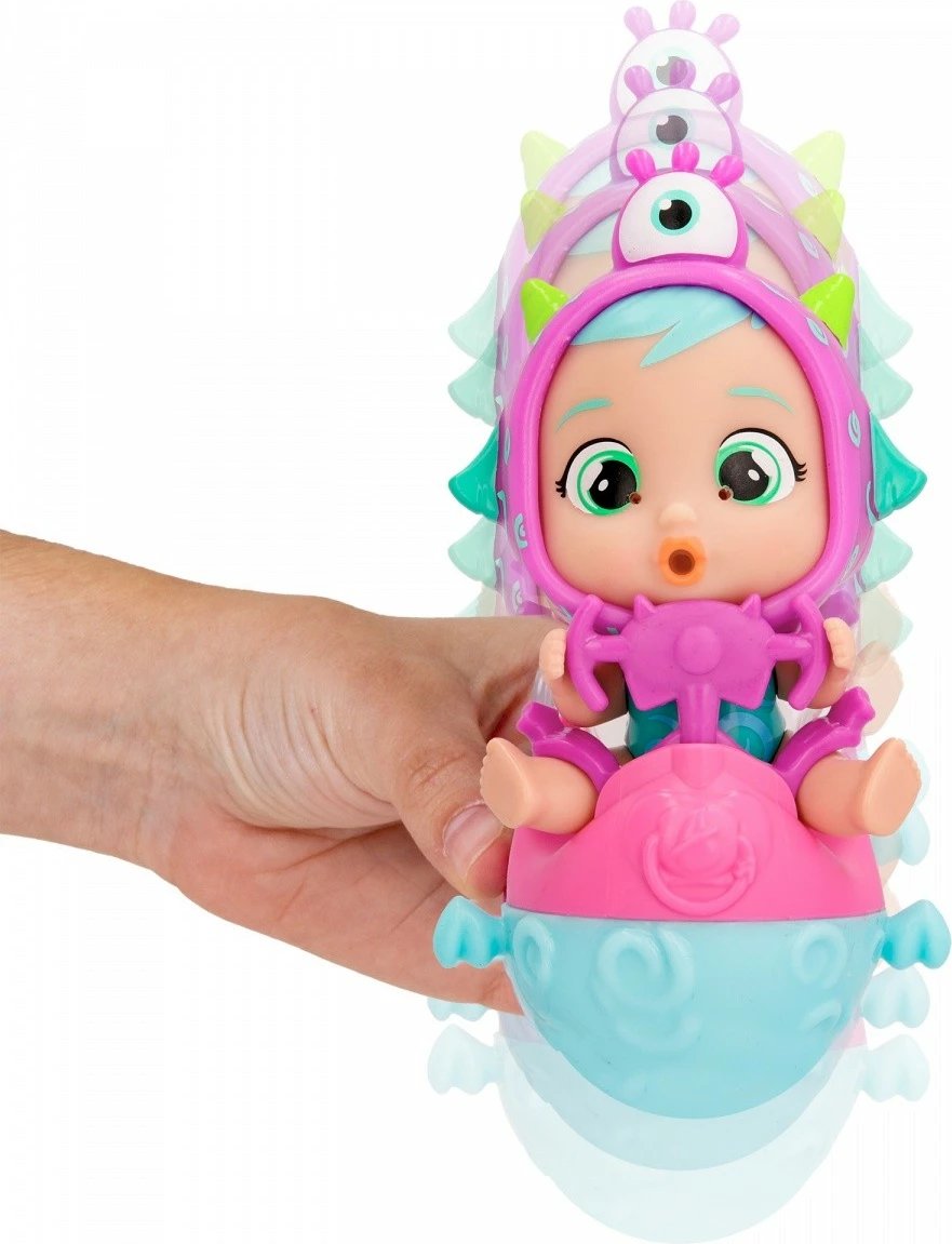 Kukull Cry Babies Stars Jumpy Monsters Fuzz, Tm Toys, IMC913653, plastikë, me aksesorë