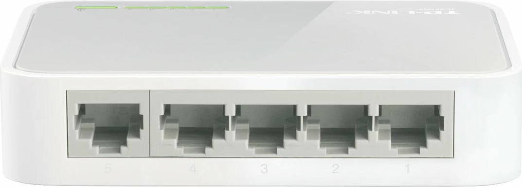 Switch TP-LINK TL-SF1005D, 5 porta, Fast Ethernet, i bardhë