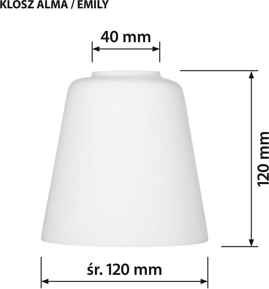 Llambë varëse Activejet AJE-ALMA 3P, 3x40W, E27, Bardhë
