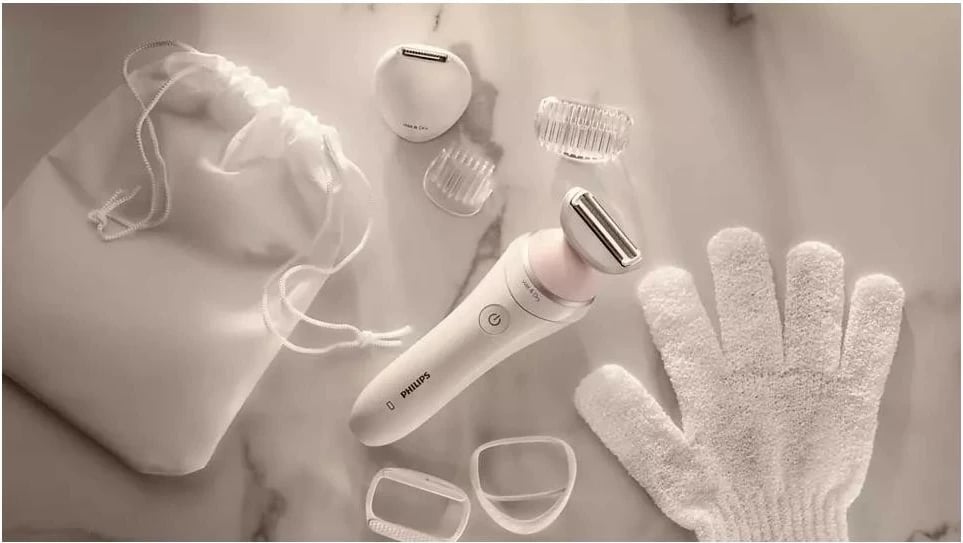 Makinë rroje Philips Series 8000 BRL176/00, për femra, 120 min, bardhë-rozë Makinë rroje Philips Series 8000 BRL176/00, për femra, 120 min, bardhë-rozë