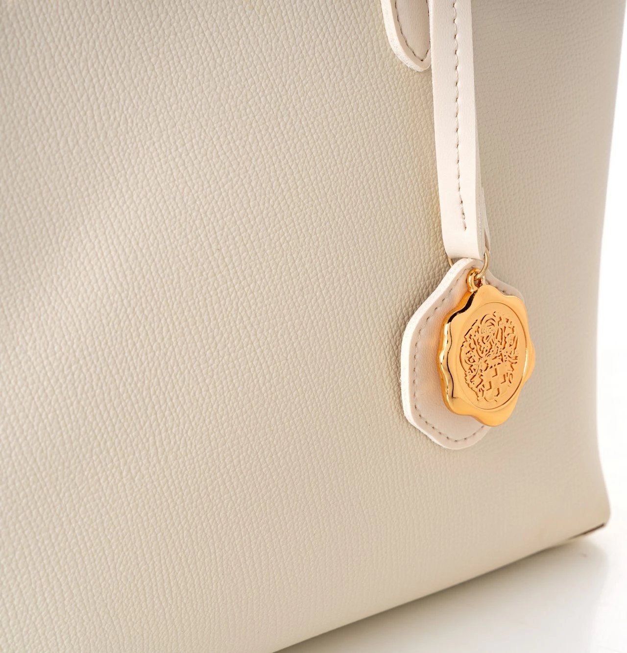 Tote bag Vince Camuto, Taormina, krem