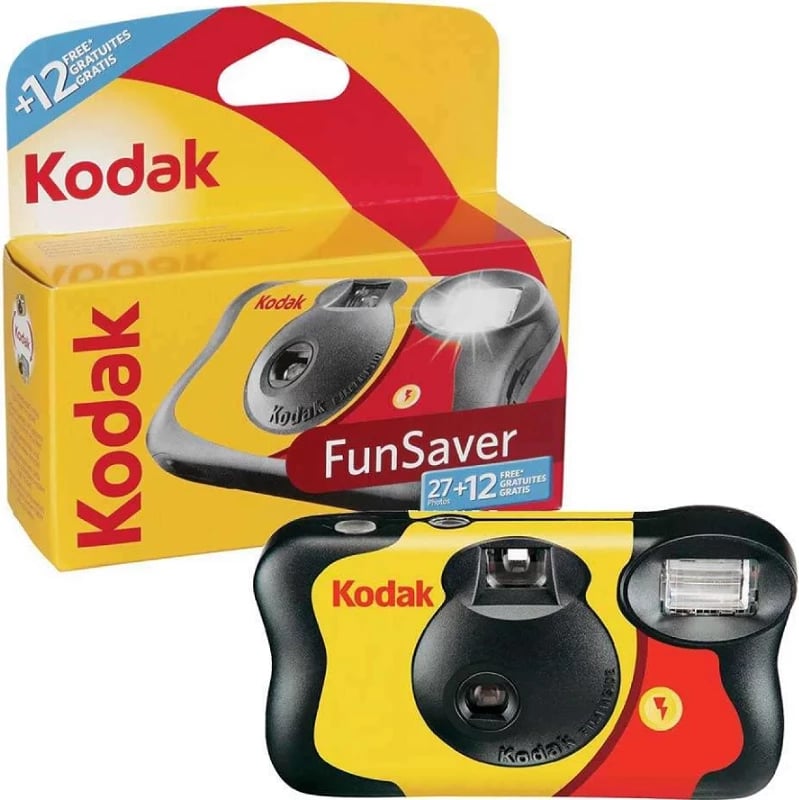 Kamerë Kodak Fun Flash 27+12, e zezë/e verdhë