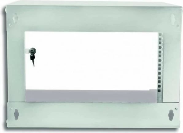 Kasë serveri Techly 022229, 19", 6U, për mur, Gri