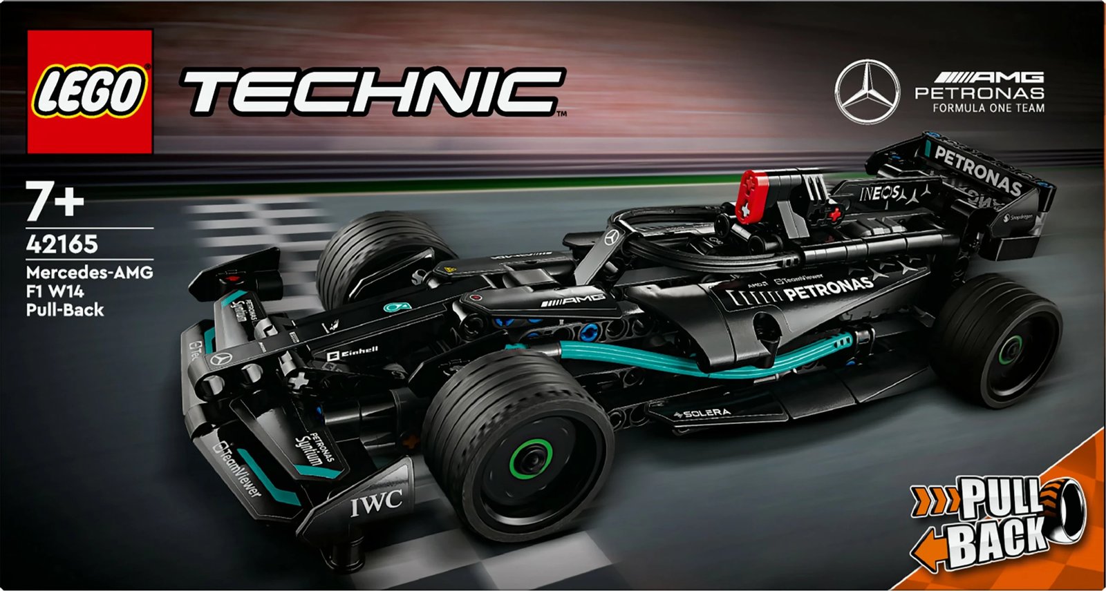 Set ndërtimi LEGO Mercedes-AMG F1 W14 E Performance, 240 pjesë, Multikolor