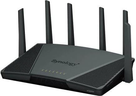 Ruter wireless Synology RT6600ax, Wi-Fi 6, 4x1.8GHz, 1GB RAM, 2.5GbE, i zi
