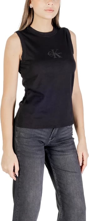 Maicë pa mëngë Calvin Klein Jeans femra, e zezë