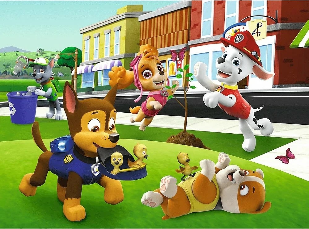 Puzzle Trefl Paw Patrol Puppies in Action, 30 pjesë, për fëmijë Puzzle Trefl Paw Patrol Puppies in Action, 30 pjesë, për fëmijë