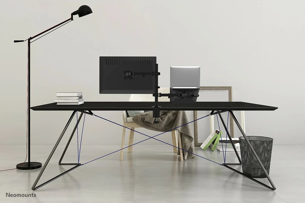 Mbajtës tavoline Neomounts Newstar FPMA-D550NOTEBOOK, 8 kg, 32", i zi