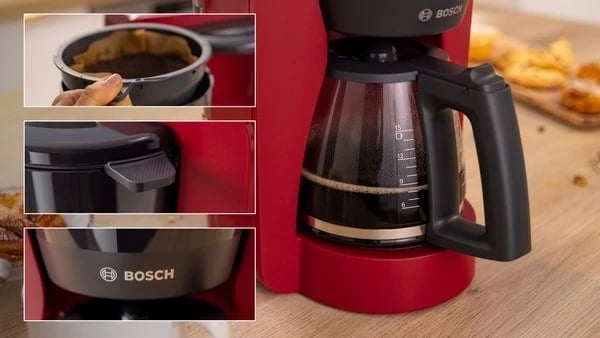 Aparat kafeje Bosch TKA3M134, i kuq