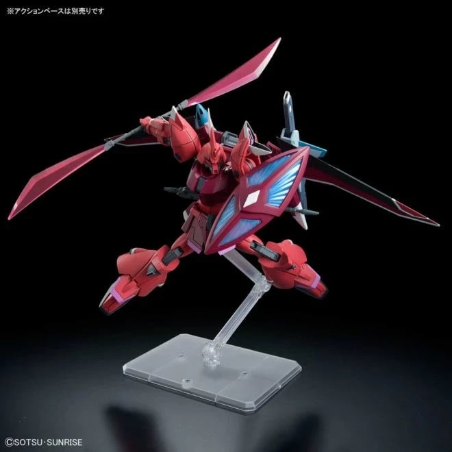 Model Bandai HGCE 1/144 GELGOOG MENACE, Lunamaria Hawke Custom, e kuqe