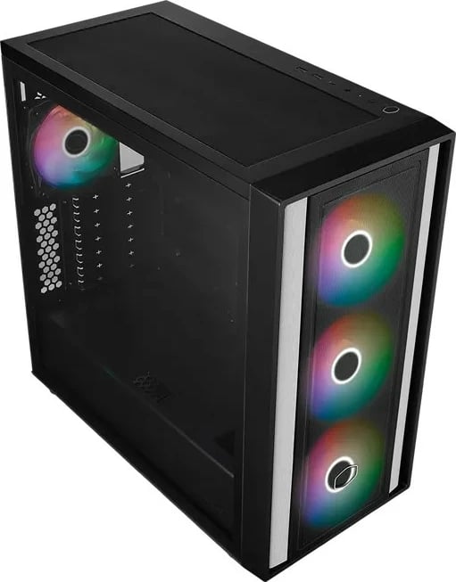 Kasë Cooler Master MasterBox 600 Lite, Tower, ATX/E-ATX/ITX/Micro ATX, e zezë