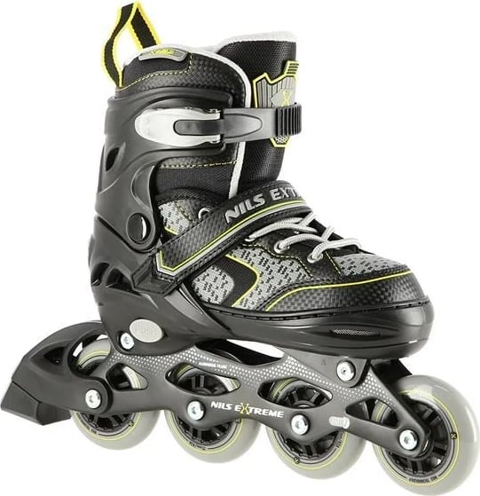 Patina me rrota NILS eXtreme NA14198, M (35-38), Zezë/Verdhë
