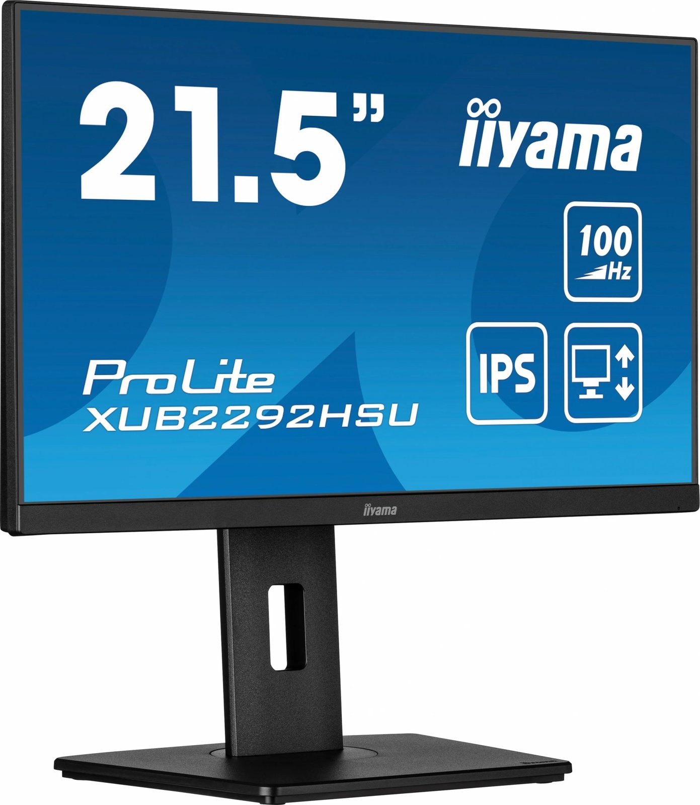 Monitor iiyama ProLite XUB2292HSU-B6, 22", Full HD, LED, i zi