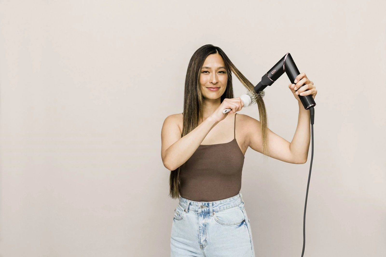 Multistyler për flokë Shark FlexStyle 5-in-1, 1400 W, HD440EU, zi/rozë