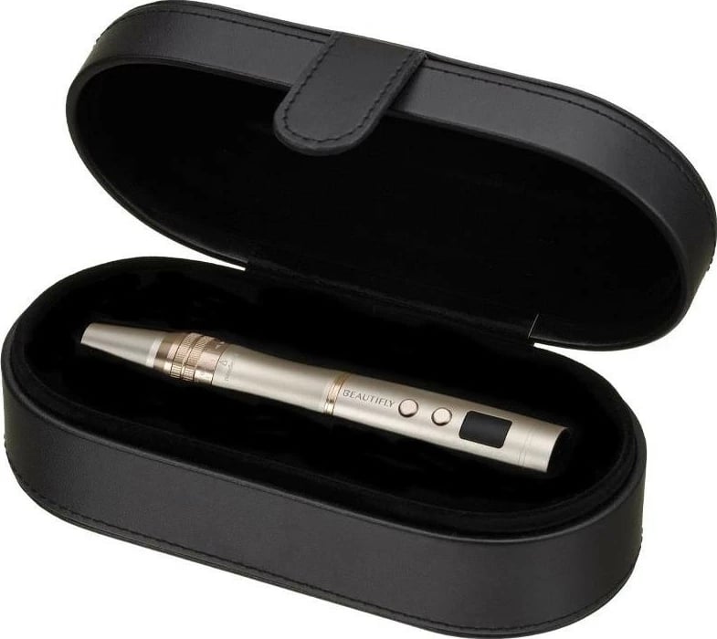 Pajisje bukurie Beautifly Meso Intense, 6 nivele intensiteti, ekran LCD, ngjyrë ari