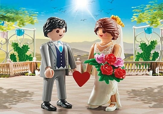 Set figura, Playmobil, 71507 Young Couple, 11 pjesë, plastikë, Duo Pack