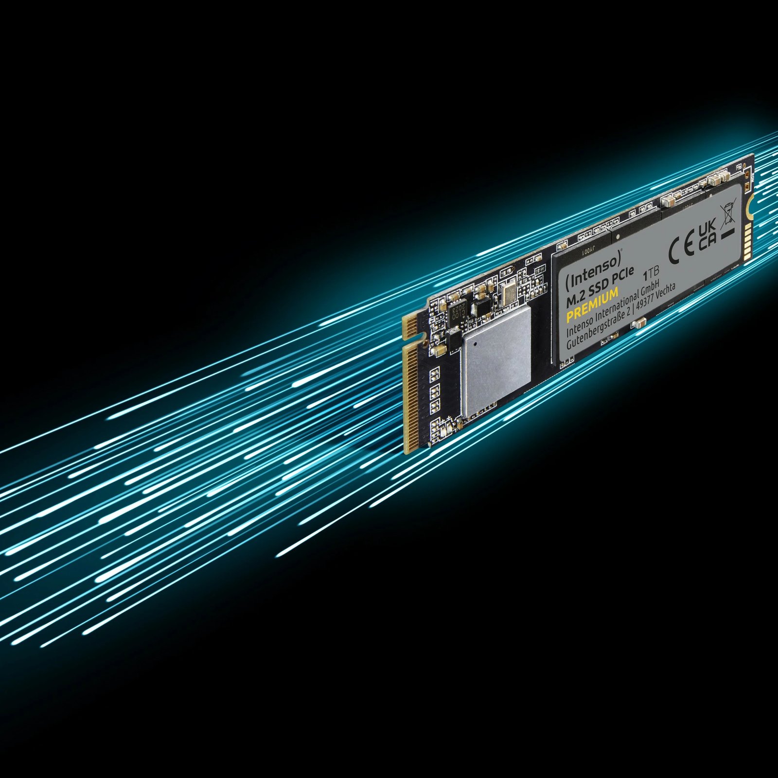SSD Intenso 3835470, 2 TB, M.2, 2100 MB/s