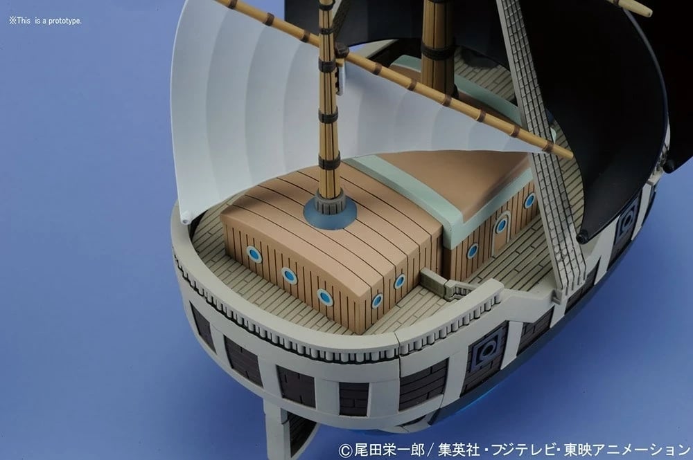 Model BANDAI One Piece Grand Ship Collection Spade Pirates Ship