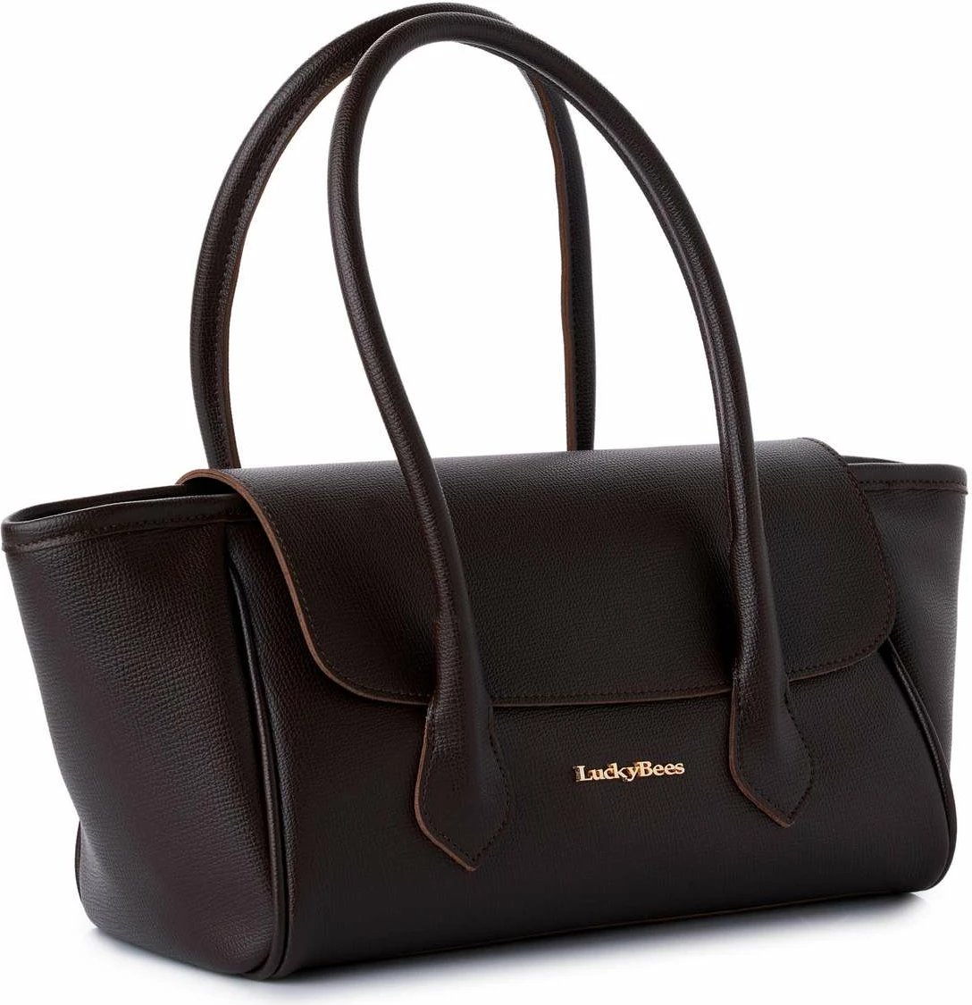 Çantë krahu Lucky Bees, Camille, ngjyrë kafe