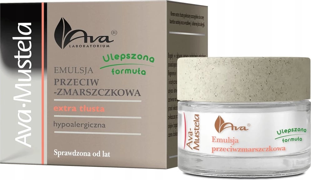 Emulsion kundër rrudhave për femra Ava Laboratorium Mustela, 50ml