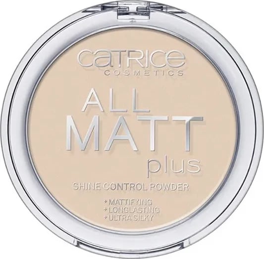 Pudër kompakte Catrice All Matt Plus Shine Control Powder 010 Transparent 10gr