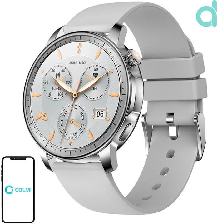 Smartwatch Colmi V65, 1.32'' AMOLED, Gri