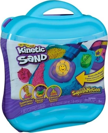 Set Kinetic Sand SPIN Moving Molds, Pa markë, 6069401, Shumëngjyrësh