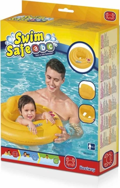 Gomë noti për fëmijë Bestway, e verdhë