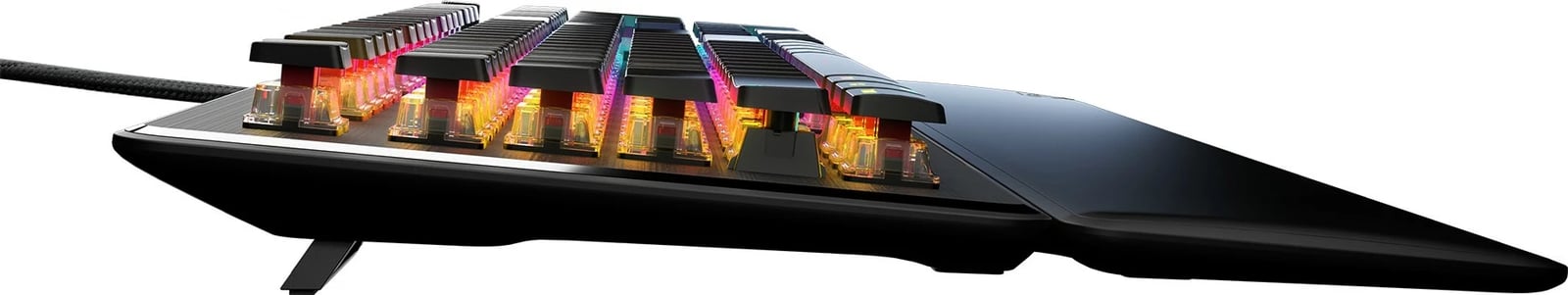 Tastierë mekanike Turtle Beach Vulcan II, full-size, RGB LED, me kabllo, e zezë