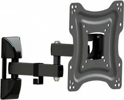 Mbajtëse muri për TV/monitor ART RAMT AR-83, 10-42 inç, 15 kg, Metal, E zezë