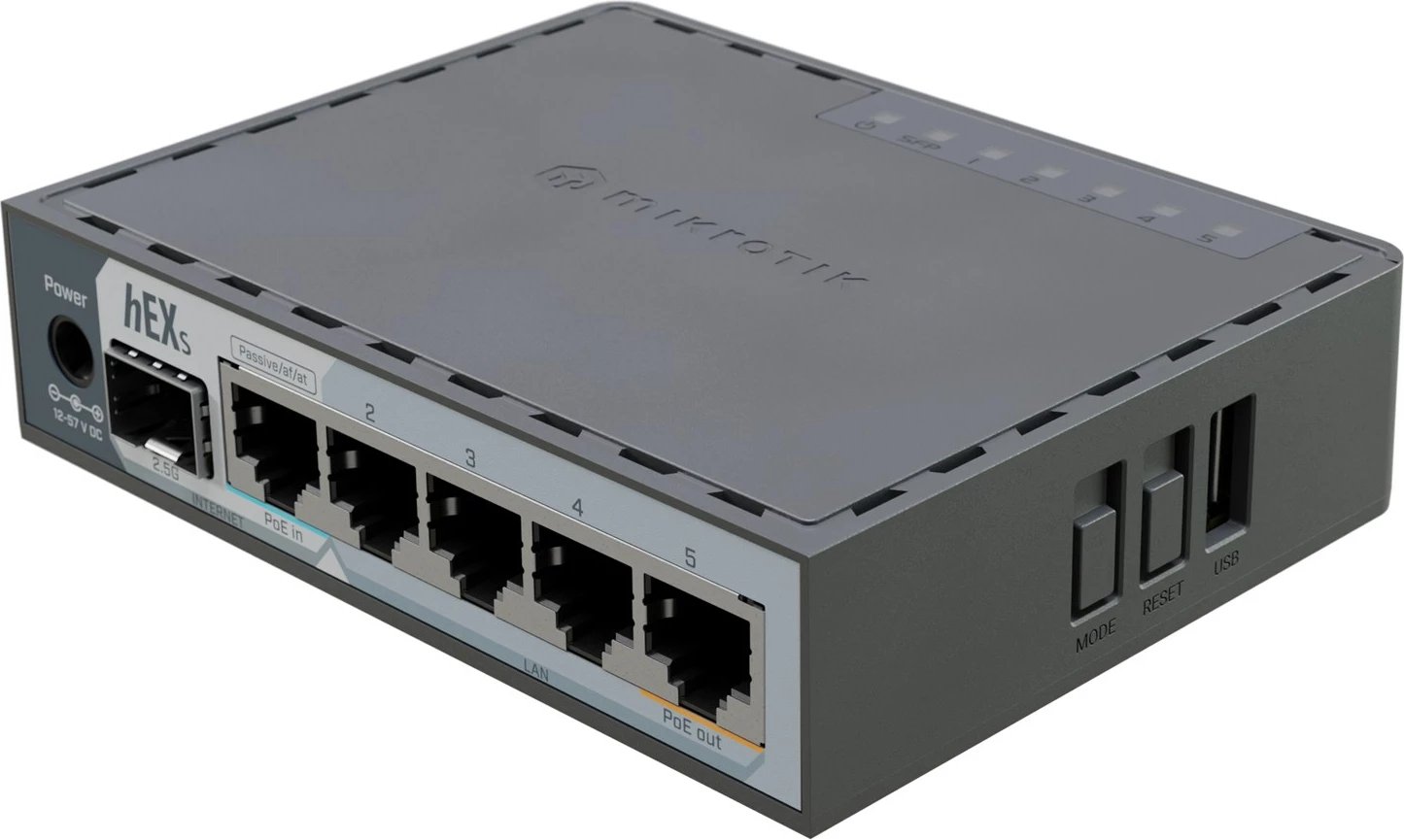 Ruter me tela MikroTik E60iUGS, Gigabit Ethernet, i zi