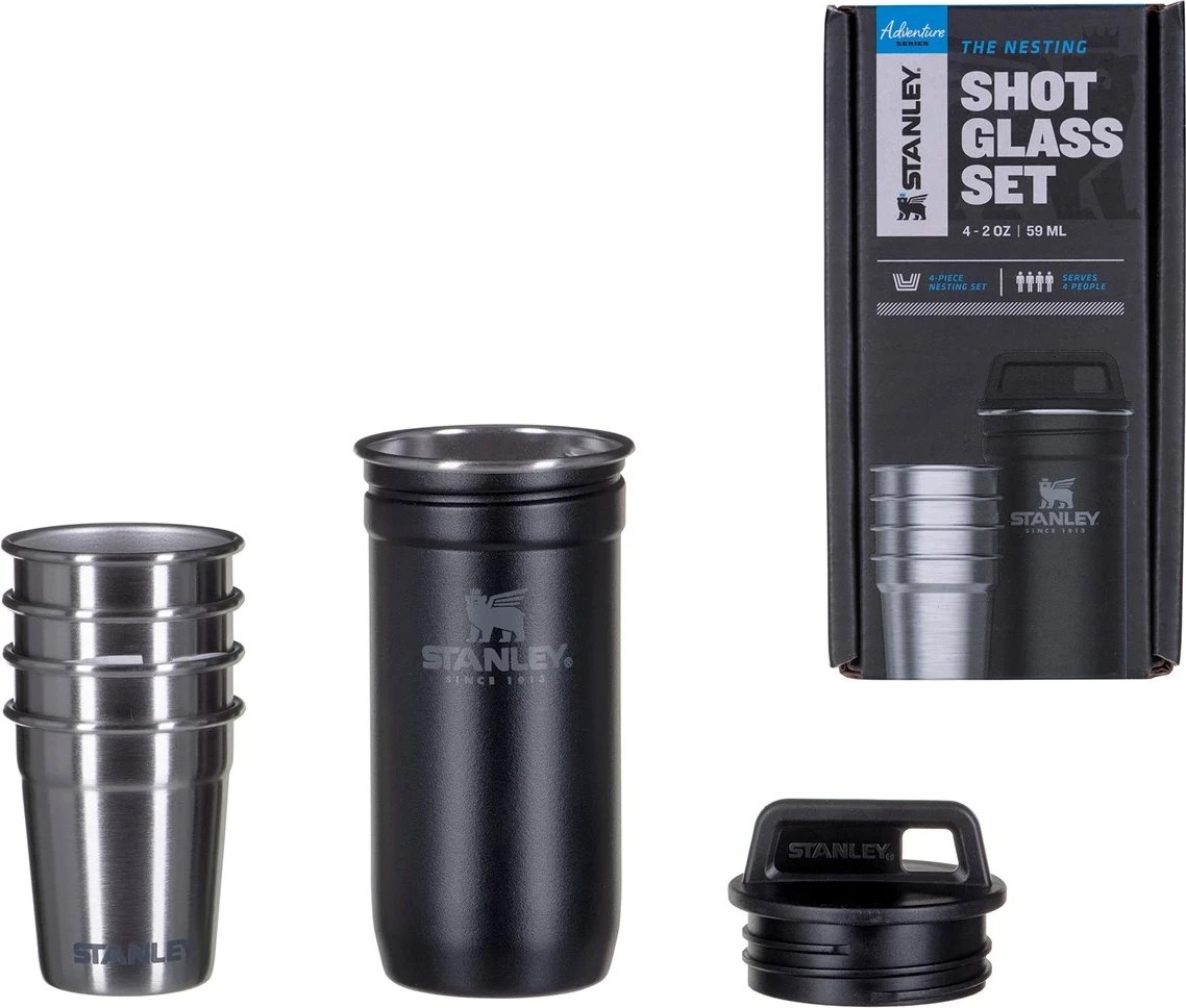 Gotë metalike Stanley Adventure Matte Black 4 X 60 ml Gotë metalike Stanley Adventure Matte Black 4 X 60 ml