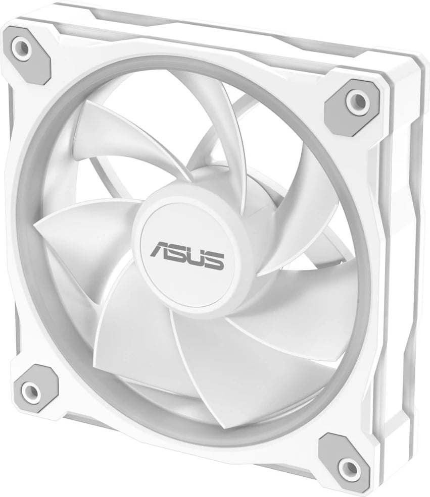 Ventilator kase ASUS Prime MR120 Fan ARGB Reverse, 12 cm, i bardhë Ventilator kase ASUS Prime MR120 Fan ARGB Reverse, 12 cm, i bardhë