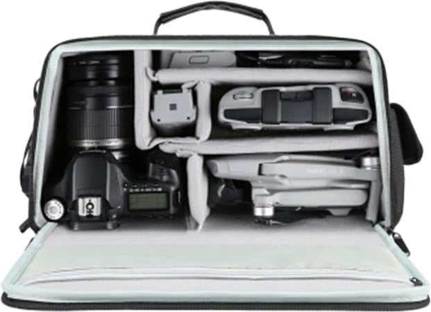 Çantë shpatullash për foto Puluz PU5016B, e zezë