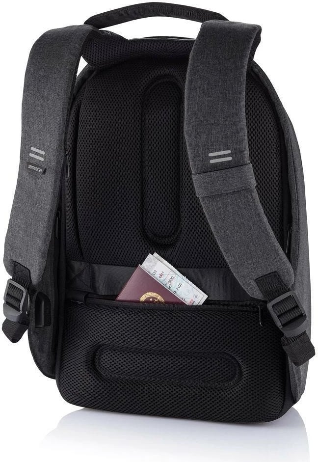 Çantë shpine anti-vjedhje XD DESIGN BOBBY HERO REGULAR, 16L, e zezë