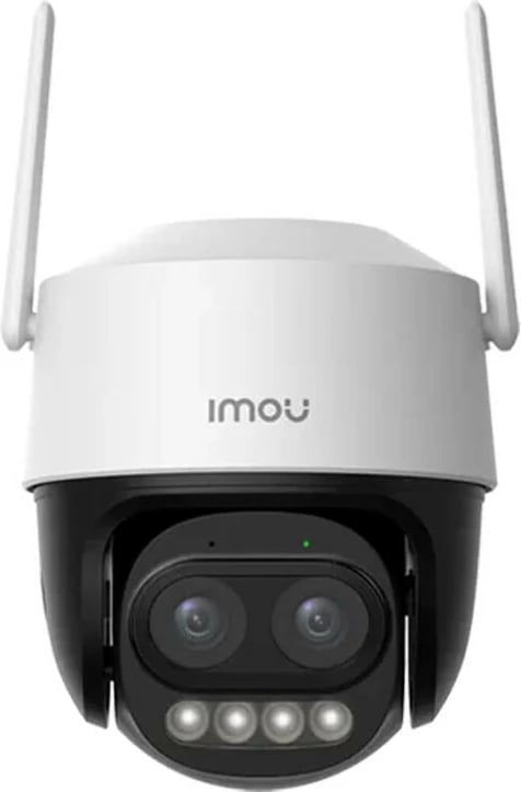 Kamerë sigurie e jashtme IMOU Cruiser Z 5MP, WiFi, 360°, IP66, Dy lente, Alarm, Dy-drejtimëshe, E bardhë