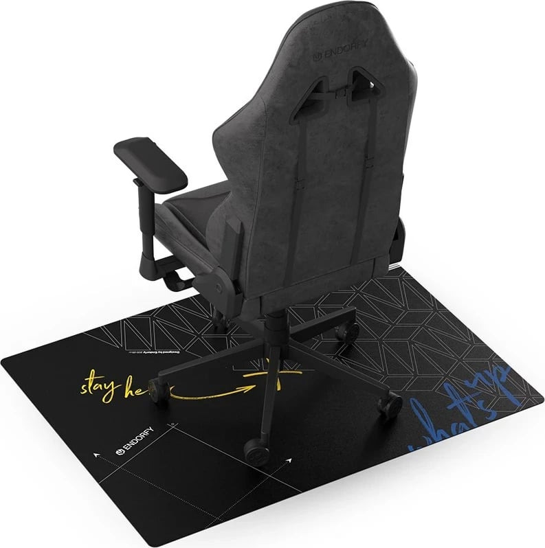 Mbështjellës dyshemeje Endorfy për karrige gaming, i zi