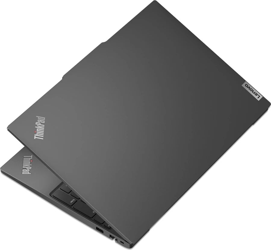 Laptop Lenovo ThinkPad E16, AMD Ryzen™ 7 7735HS, 16 GB RAM, 512 GB SSD, 16" WUXGA, Windows 11 Pro, E zezë