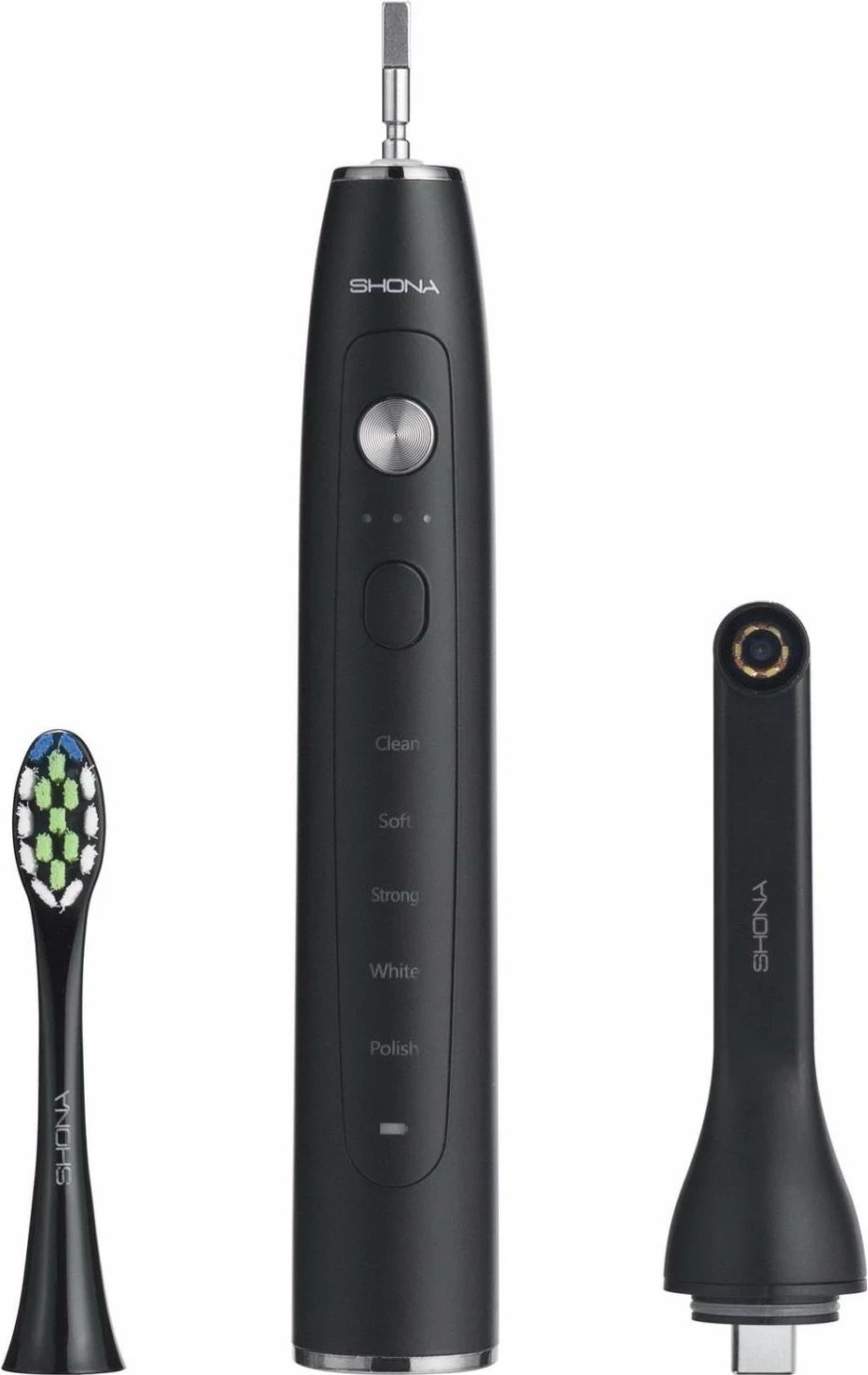 Furçë dhëmbësh sonike Shona Sonic Vision Pro, e zezë