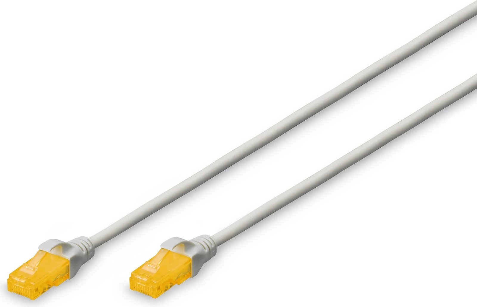 Kabllo rrjeti Digitus Cat6a patch cord 1m, RJ-45, gri