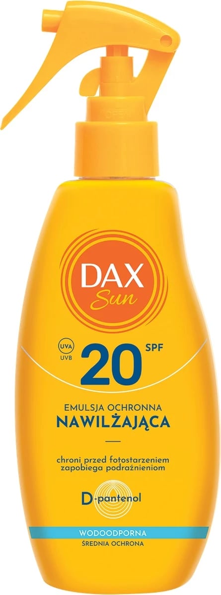 Emulsion mbrojtës dhe hidratues për trup Dax Sun SPF 20, 200ml