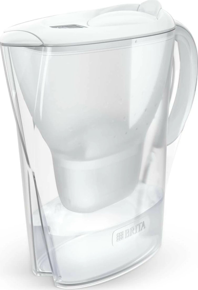 Ibrik filtrues uji Brita Marella XL me 4 fishekë Maxtra PRO, 3.5L, Bardhë