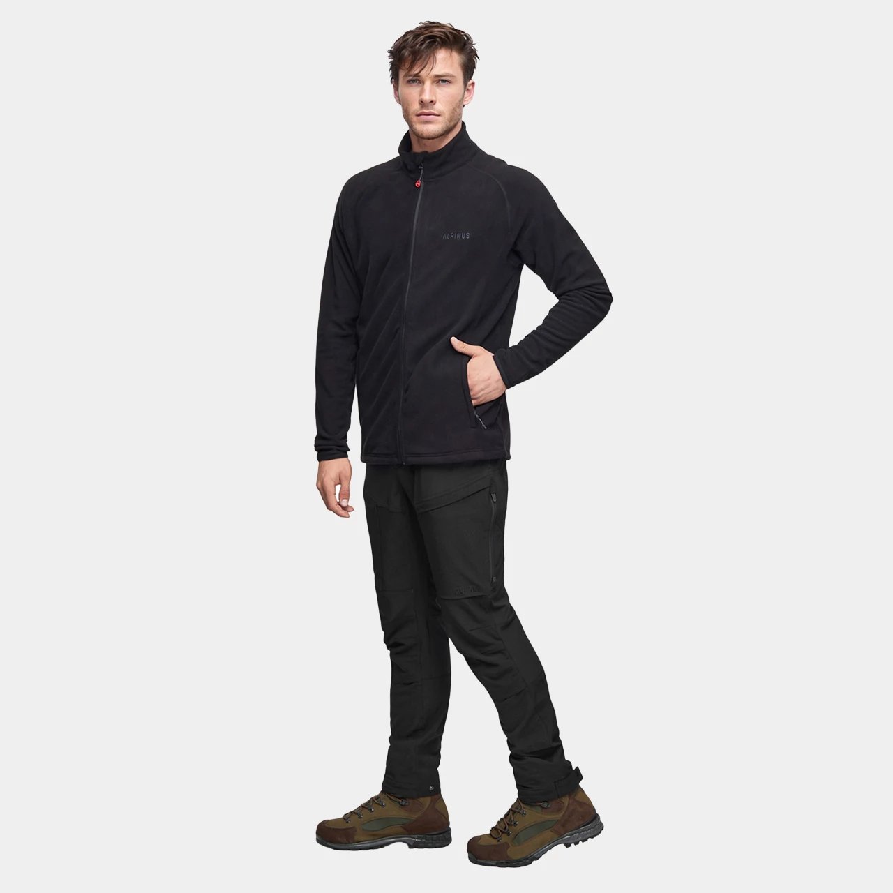 Duks fleece për meshkuj Alpinus, i zi