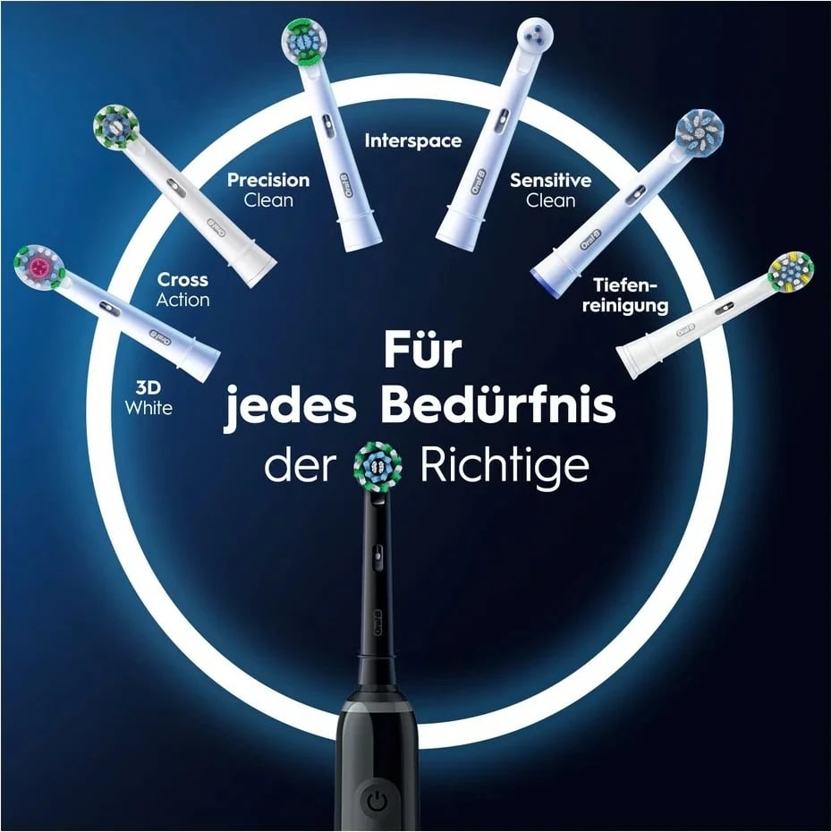Furçë dhëmbësh elektrike Oral-B Pro 3, zi/bardhë