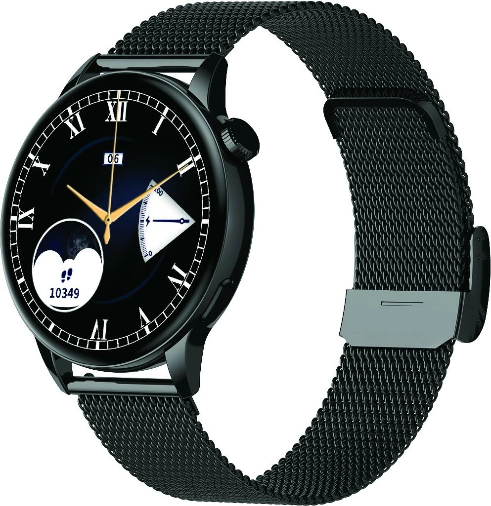 Smartwatch Maxcom Fit FW58 Vanad Pro, 1.3" AMOLED, Bluetooth, i zi, set me dy rripa